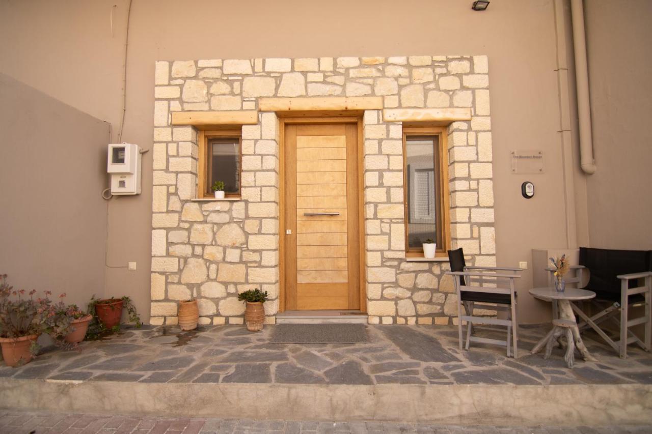 The Mountain House - Authentic Cretan Hideaway - Breathtaking And Nature Views Tourloti Exterior foto